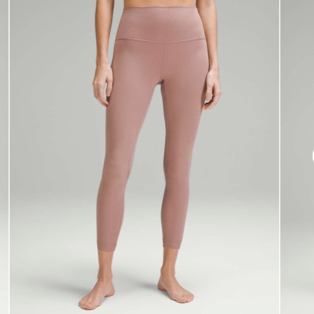 *Last Chance* Lululemon Align High-Rise 25” Leggings Twilight Rose 6